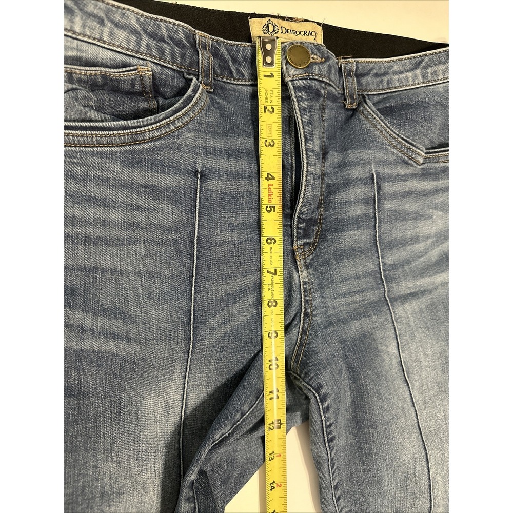 Democracy Ab Technology Size 10 Skinny Jeans Medium Mid Rise Casual - Picture 11 of 14